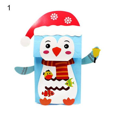 10% OFF BULK BUY: DIY Christmas Penguin Paper Bag Kit