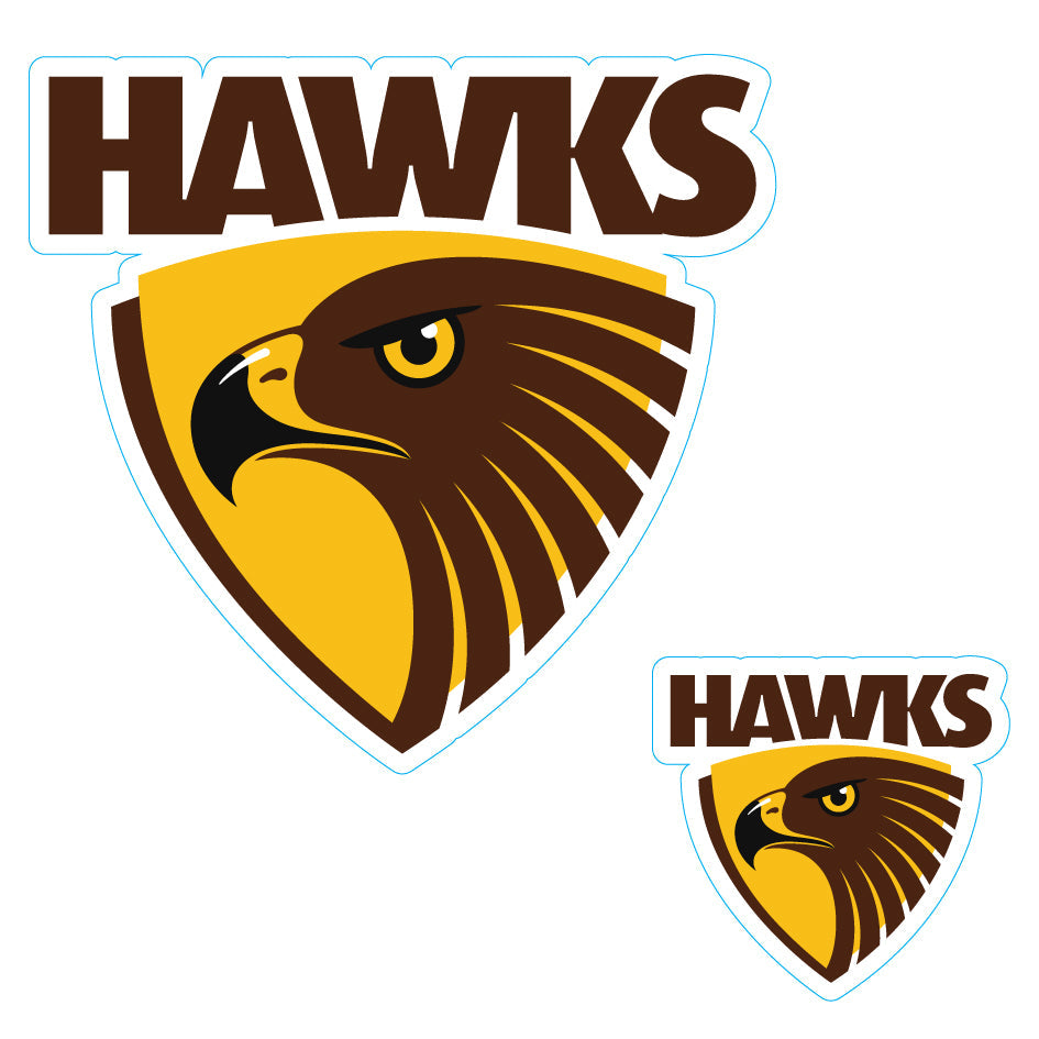 (20-PACK) AFL Licensed Team Logo Vinyl Stickers - Choose Your Team!