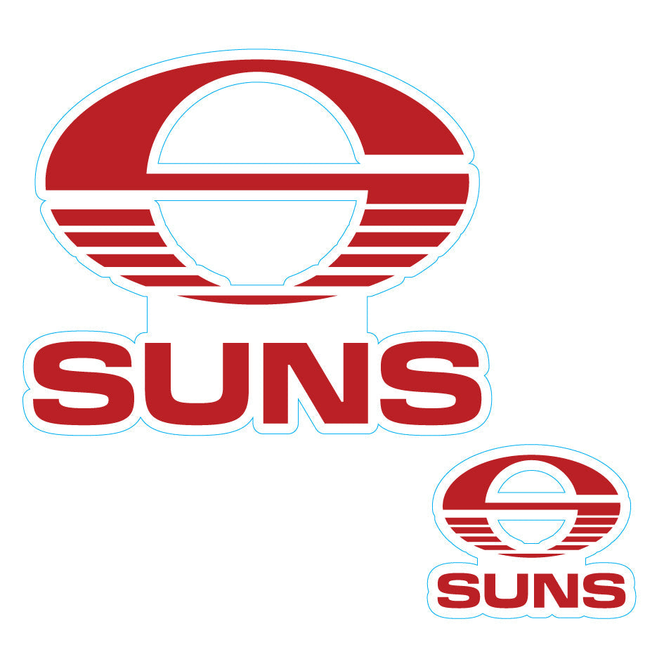 (20-PACK) AFL Licensed Team Logo Vinyl Stickers - Choose Your Team!